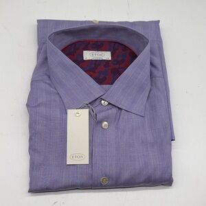 Eton Lavender Dress Shirt for Men